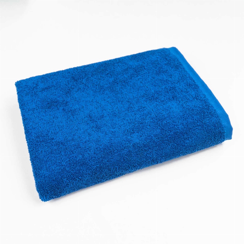 Рушник для обличчя махровий GM Textile 50х90см 400г/м2 (Синій)